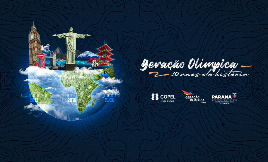 Geração Olímpica  -  Foto/Arte: Paraná Esporte