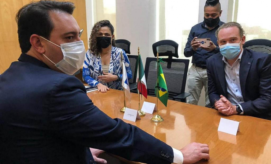 Governador Ratinho Junior cumpre agenda no México para atrair novos investimentos
Foto: AEN