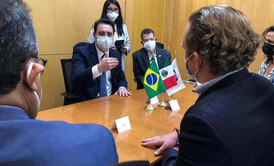 Governador Ratinho Junior cumpre agenda no México para atrair novos investimentos
Foto: AEN