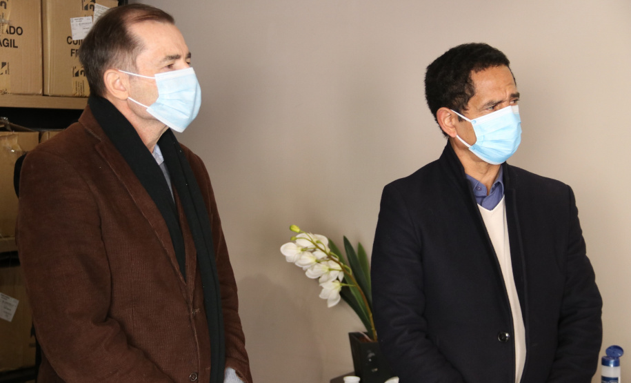 Comitiva da Segurança Pública de São Paulo visita SESP Paraná e reforça parcerias na área. Foto: SESP