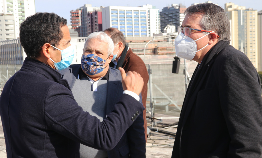 Comitiva da Segurança Pública de São Paulo visita SESP Paraná e reforça parcerias na área. Foto: SESP