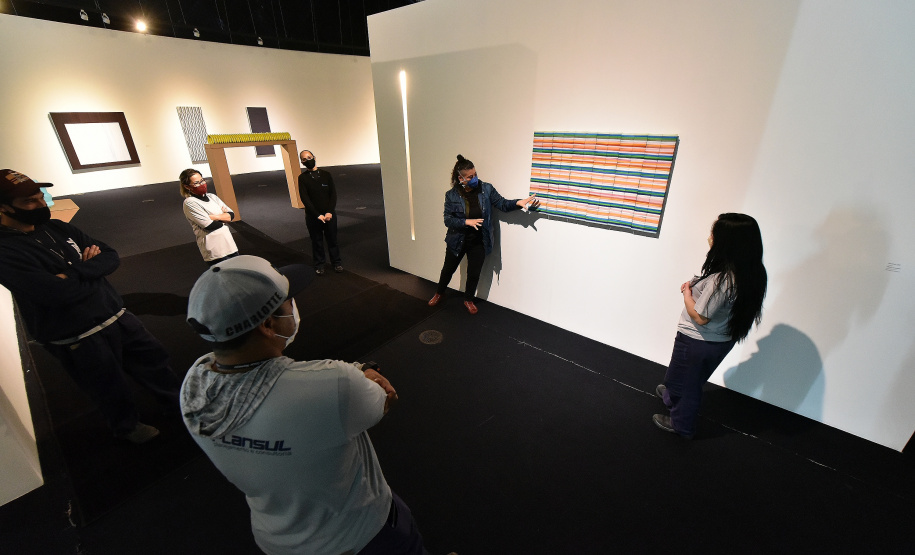 Programa Eu Participo do Museu Oscar Niemeyer (MON).Curitiba, 13 de julho de 2021.Foto: Kraw Penas/SECC