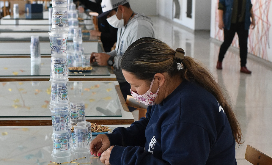 Programa Eu Participo do Museu Oscar Niemeyer (MON).Curitiba, 13 de julho de 2021.Foto: Kraw Penas/SECC