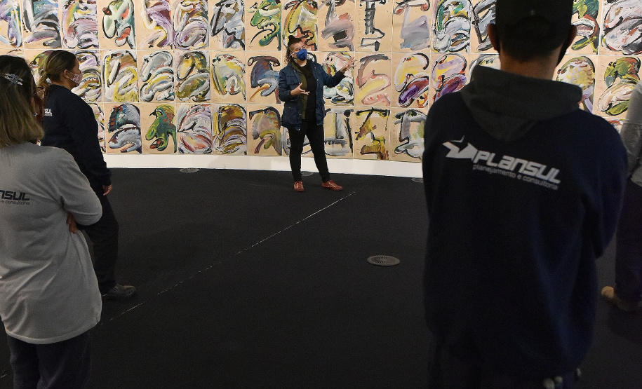 Programa Eu Participo do Museu Oscar Niemeyer (MON).Curitiba, 13 de julho de 2021.Foto: Kraw Penas/SECC