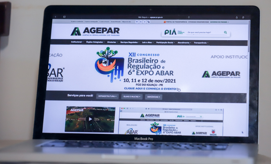 Novo site da Agepar amplia transparência sobre serviços públicos reguladosFoto: Geraldo Bubniak?AEN