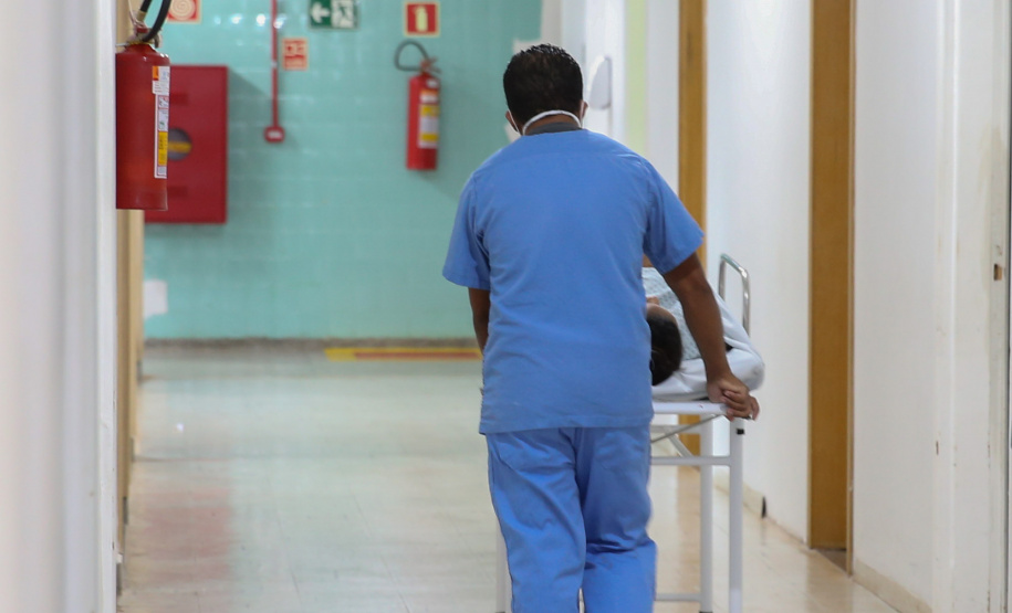 Hosp Colorado Pela primeira vez desde novembro, ocupação de leitos de UTI fica abaixo de 70%
- Foto: Geraldo Bubniak/AEN