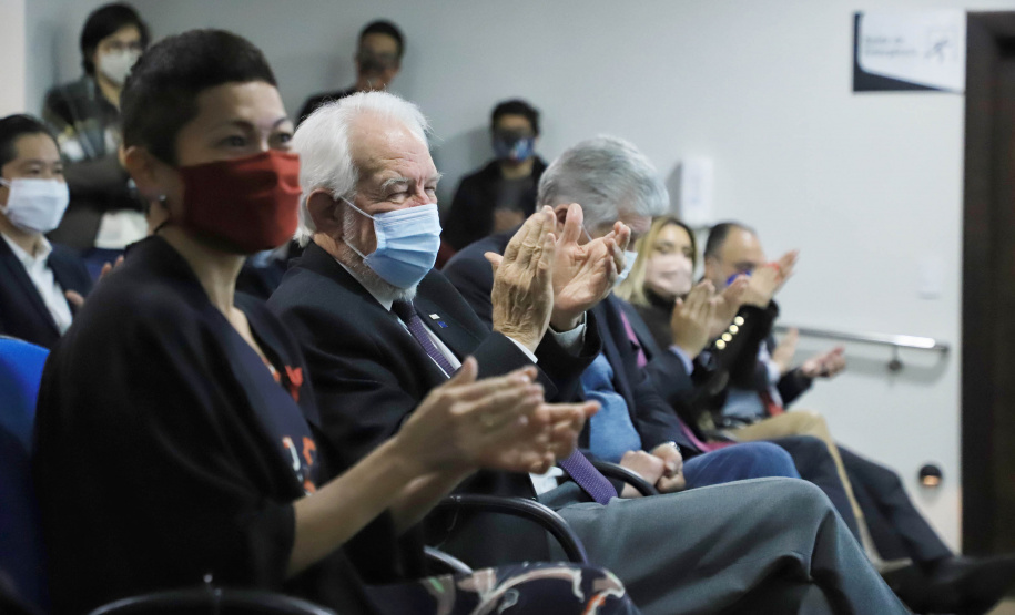 Governador em exercício, Darci Piana,  participa da abertura do 1º Congresso Internacional da Associação Brasileira da Seda (Abraseda), em Londrina  -  Londrina, 22/07/2021  -  Foto: José Fernando Ogura/AEN