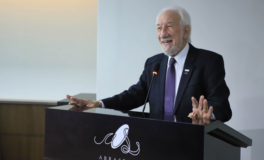 Governador em exercício, Darci Piana,  participa da abertura do 1º Congresso Internacional da Associação Brasileira da Seda (Abraseda), em Londrina  -  Londrina, 22/07/2021  -  Foto: José Fernando Ogura/AEN