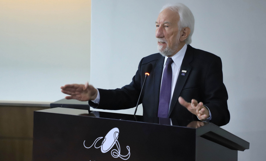 Governador em exercício, Darci Piana,  participa da abertura do 1º Congresso Internacional da Associação Brasileira da Seda (Abraseda), em Londrina  -  Londrina, 22/07/2021  -  Foto: José Fernando Ogura/AEN