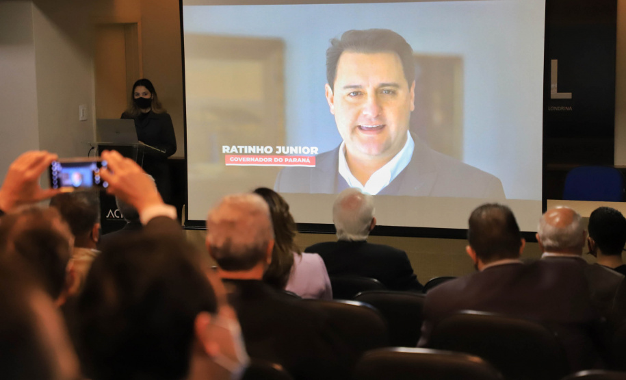 Governador em exercício, Darci Piana,  participa da abertura do 1º Congresso Internacional da Associação Brasileira da Seda (Abraseda), em Londrina  -  Londrina, 22/07/2021  -  Foto: José Fernando Ogura/AEN