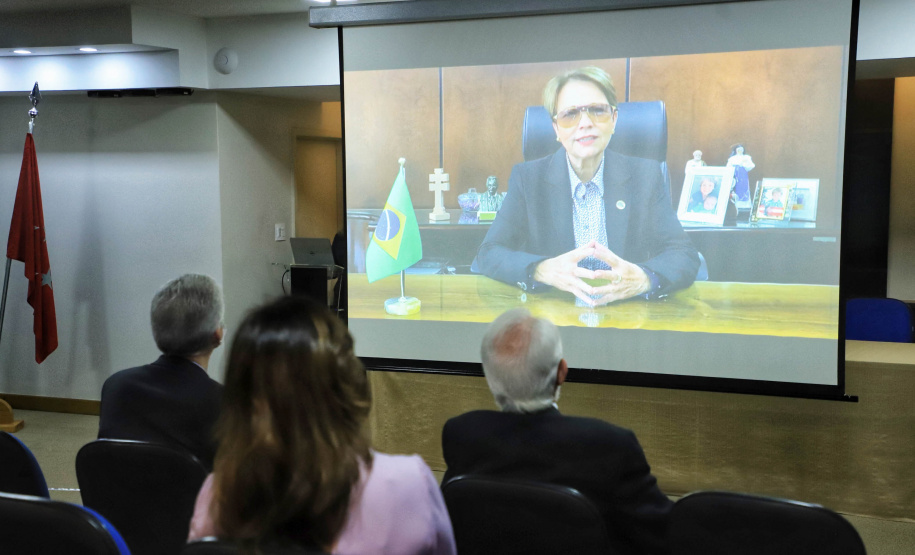 Governador em exercício, Darci Piana,  participa da abertura do 1º Congresso Internacional da Associação Brasileira da Seda (Abraseda), em Londrina  -  Londrina, 22/07/2021  -  Foto: José Fernando Ogura/AEN