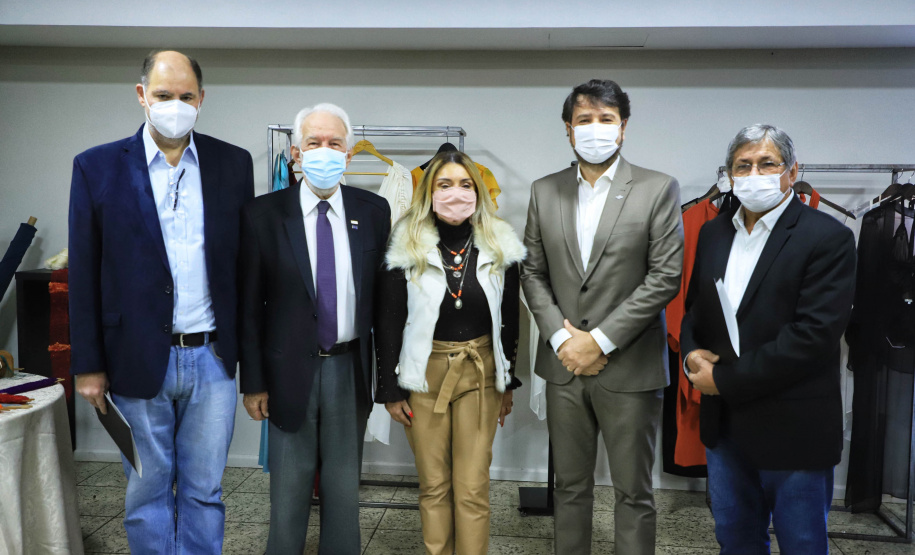 Governador em exercício, Darci Piana,  participa da abertura do 1º Congresso Internacional da Associação Brasileira da Seda (Abraseda), em Londrina  -  Londrina, 22/07/2021  -  Foto: José Fernando Ogura/AEN