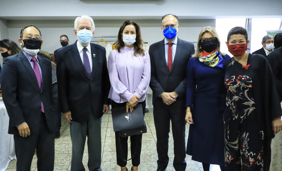 Governador em exercício, Darci Piana,  participa da abertura do 1º Congresso Internacional da Associação Brasileira da Seda (Abraseda), em Londrina  -  Londrina, 22/07/2021  -  Foto: José Fernando Ogura/AEN