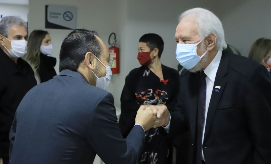 Governador em exercício, Darci Piana,  participa da abertura do 1º Congresso Internacional da Associação Brasileira da Seda (Abraseda), em Londrina  -  Londrina, 22/07/2021  -  Foto: José Fernando Ogura/AEN
