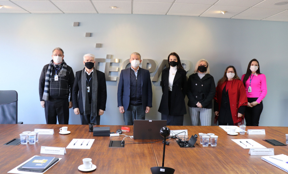 Para promover a atualização de conhecimentos e o desenvolvimento de competências de seus colaboradores, o Instituto de Tecnologia do Paraná (Tecpar) e a Escola de Gestão do Paraná lançaram, nesta quinta-feira (21), o Programa de Educação Corporativa Tecpar (PEC). -  Curitiba, 22/07/2021  -  Foto: Tecpar