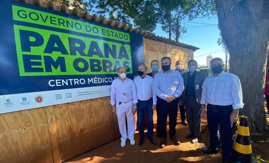 O Governo do Estado está investido R$ 3,2 milhões na construção do Centro Médico SUS da Santa Casa de Maringá. Serão 26 consultórios especializados para atendimento na Região Noroeste. A previsão de entrega é para o primeiro semestre de 2022.Foto: SESA