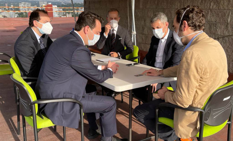 Governador Ratinho Junior cumpre agenda no México para atrair novos investimentos Foto: AEN