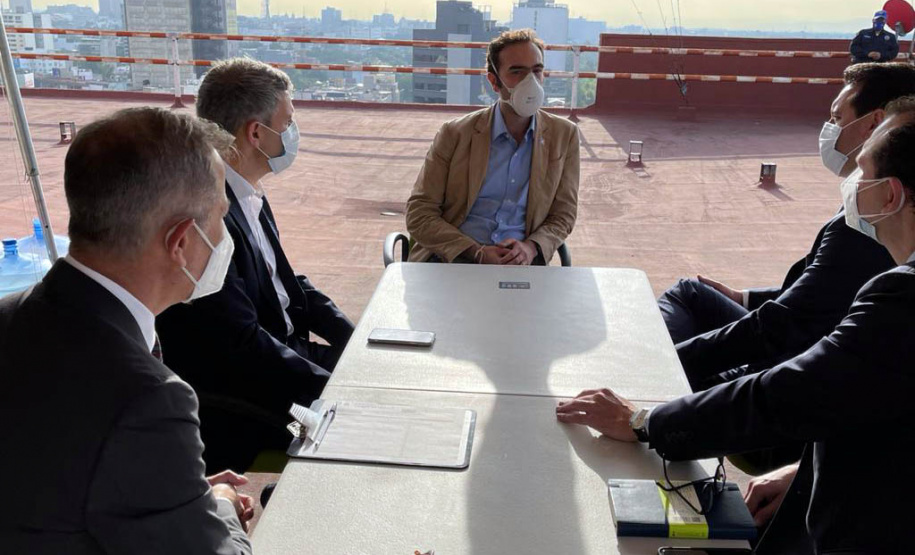 Governador Ratinho Junior cumpre agenda no México para atrair novos investimentos Foto: AEN