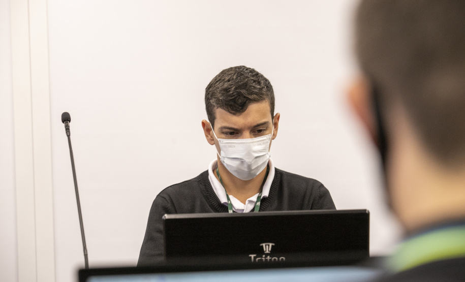 Com a promoção de workshops com prestadores de serviços portuários, equipe da Diretoria de Meio Ambiente da empresa pública visa aperfeiçoar os procedimentos para promover segurança ambiental, saúde e segurança no trabalho. -  Paranaguá, 22/07/2021  -  Foto: Claudio Neves/Portos do Paraná