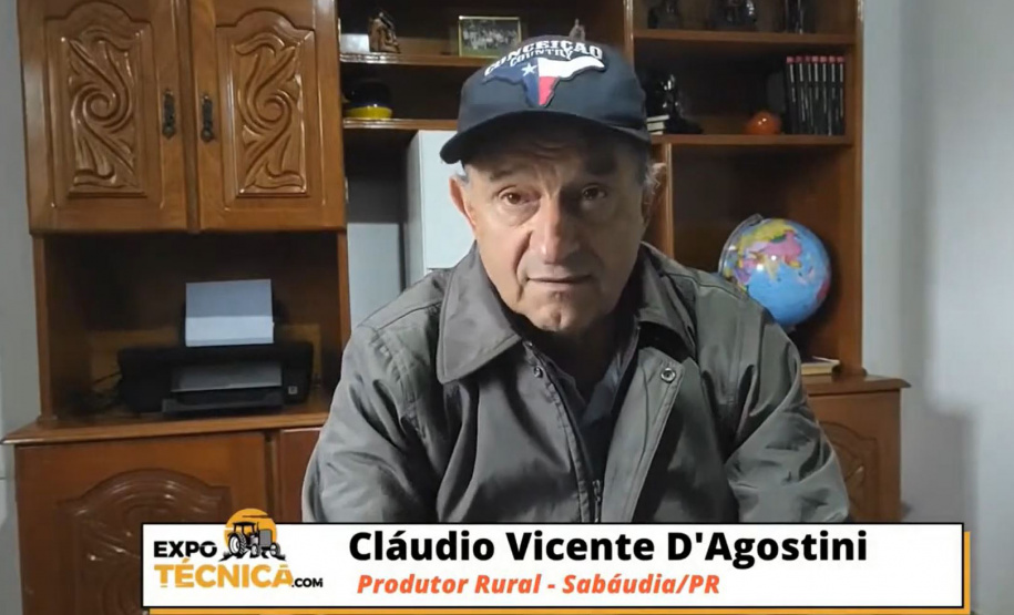 Programa RenovaPR é o tema de lançamento da ExpoTécnica.com edição 2021 - Produtor Claudio Vicente D’Agostini - Foto: Emater