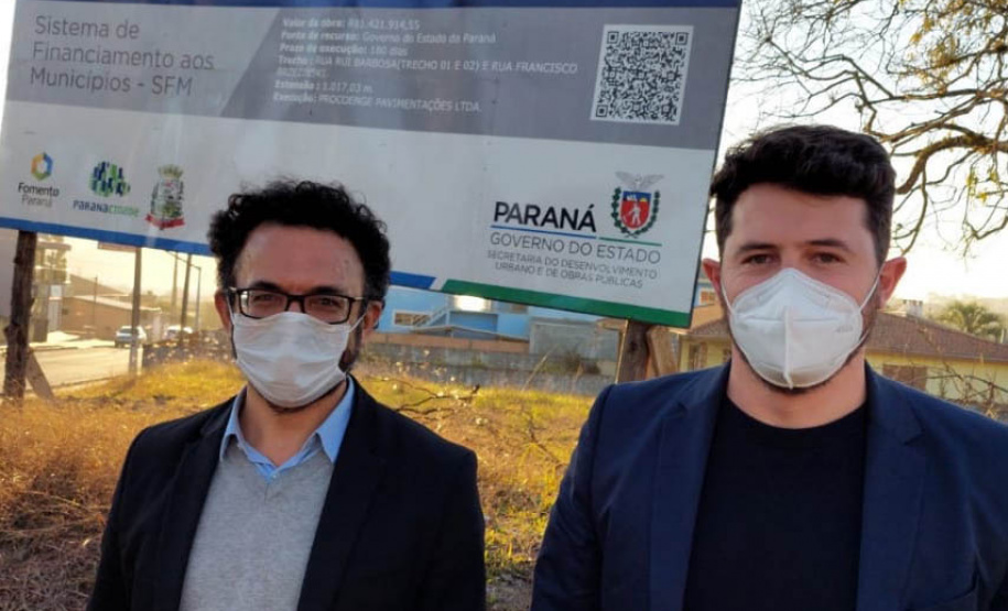 PAULO FRONTIN - O diretor-presidente da Fomento Paraná, Heraldo Neves, o diretor de Mercado, Vinícius Rocha, e a assessora de Relações Institucionais, Emilia Belinati, percorreram municípios dos Campos Gerais, do sul e sudeste do estado nesta quinta (22) e sexta-feira (23) para encontros com prefeitos, gestores e associações comerciais. - Curitiba, 23/07/2021 - Foto: Fomento Paraná