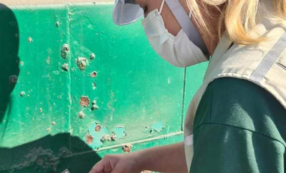 Porto de Paranaguá abre as portas para o combate à dengue