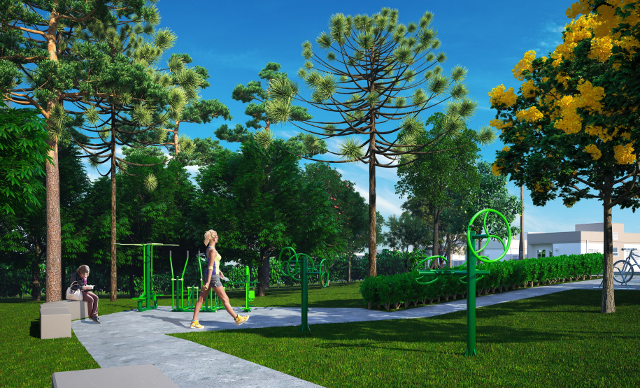 Residencial Bem Viver - Uvaranas  -  Ponta Grossa  - Foto: Imagens do projeto: Construtora Pacaembu