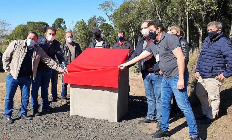 Mais de 450 famílias de comunidades rurais de São João do Triunfo estão com o acesso à água tratada garantido. Uma parceria firmada entre a Companhia de Saneamento do Paraná (Sanepar) e a Prefeitura de São João do Triunfo possibilitou a implantação de sistemas rurais de abastecimento de água nas comunidades de Coxilhão do Meio, Coxilhão Santa Rosa e Vitorianos. - São João do Triunfo, 23/07/2021 - Foto: Sanepar