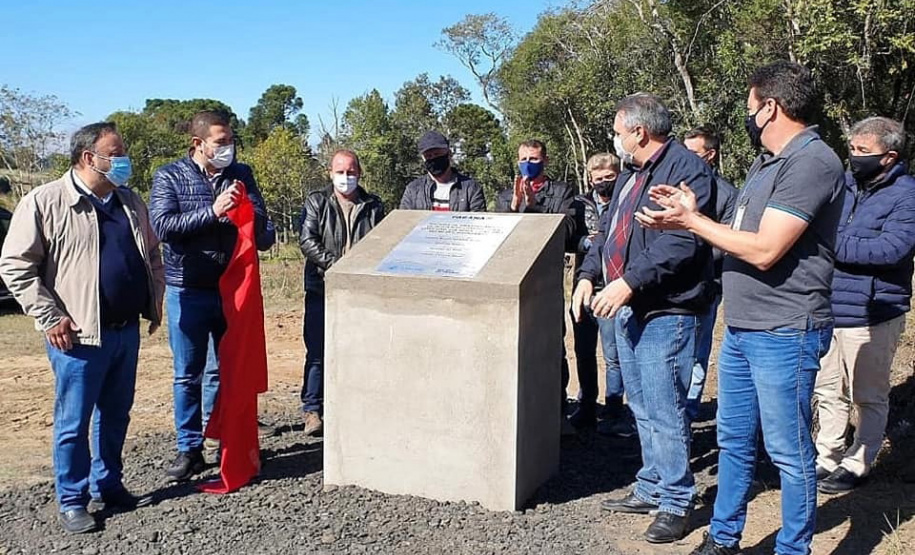 Mais de 450 famílias de comunidades rurais de São João do Triunfo estão com o acesso à água tratada garantido. Uma parceria firmada entre a Companhia de Saneamento do Paraná (Sanepar) e a Prefeitura de São João do Triunfo possibilitou a implantação de sistemas rurais de abastecimento de água nas comunidades de Coxilhão do Meio, Coxilhão Santa Rosa e Vitorianos. - São João do Triunfo, 23/07/2021 - Foto: Sanepar