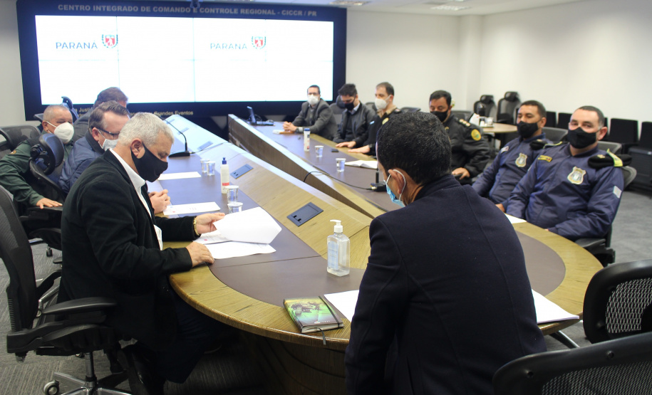 Segurança Pública e prefeituras de Toledo e Irati assinam termo de cooperação para compartilhamento de dados
Foto: SESP PR