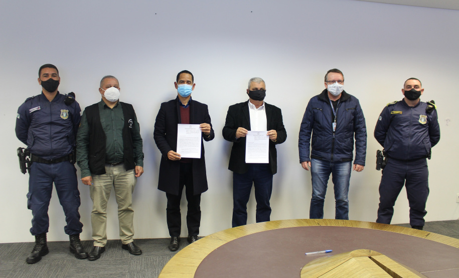 Segurança Pública e prefeituras de Toledo e Irati assinam termo de cooperação para compartilhamento de dados
Foto: SESP PR
