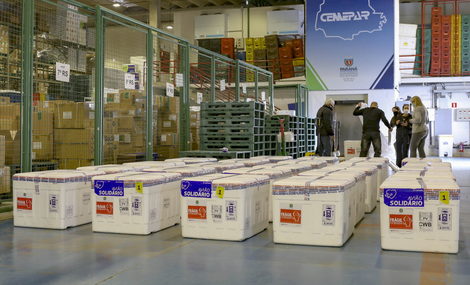 Paraná receberá 649.420 doses de vacinas contra Covid-19 nesta semana
Foto:Jose Fernando Ogura/AEN