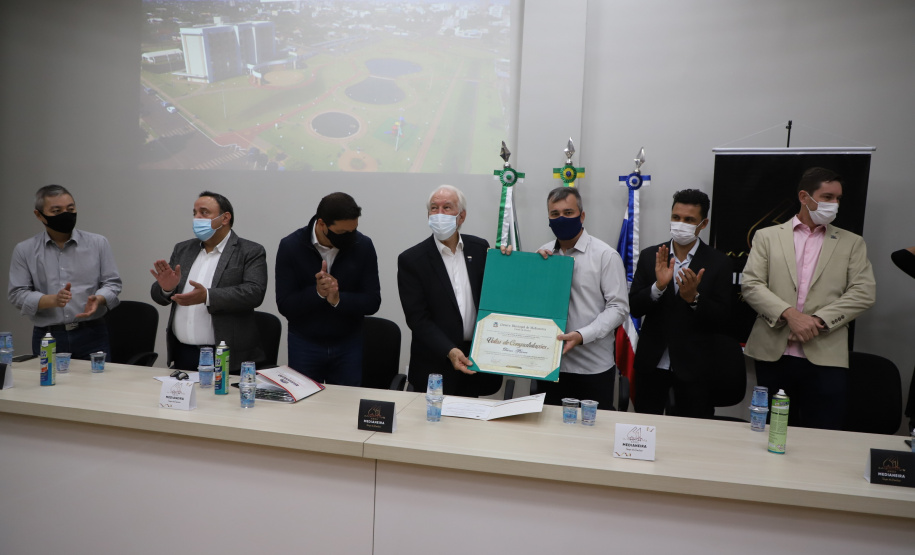 No aniversário de Medianeira, Estado anuncia retomada de obra do Centro de Educação Profissional
Foto: Ari Dias/AEN