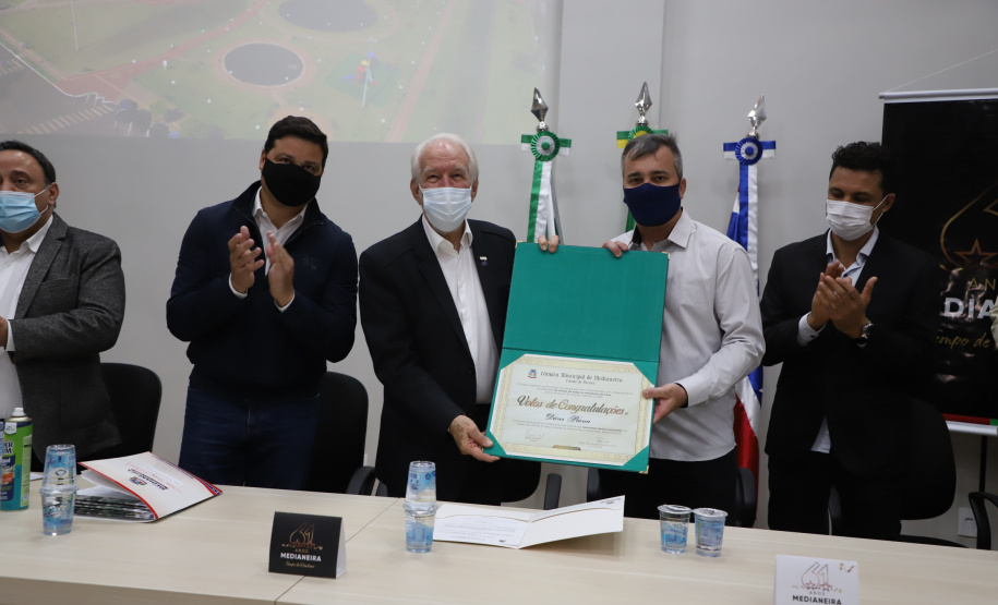 No aniversário de Medianeira, Estado anuncia retomada de obra do Centro de Educação Profissional
Foto: Ari Dias/AEN