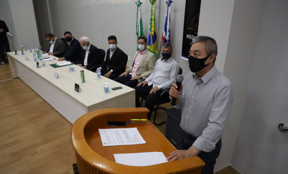 No aniversário de Medianeira, Estado anuncia retomada de obra do Centro de Educação Profissional
Foto: Ari Dias/AEN