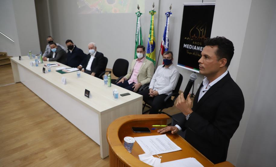 No aniversário de Medianeira, Estado anuncia retomada de obra do Centro de Educação Profissional
Foto: Ari Dias/AEN