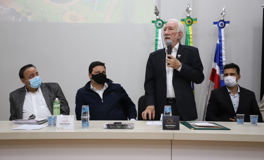 No aniversário de Medianeira, Estado anuncia retomada de obra do Centro de Educação Profissional
Foto: Ari Dias/AEN