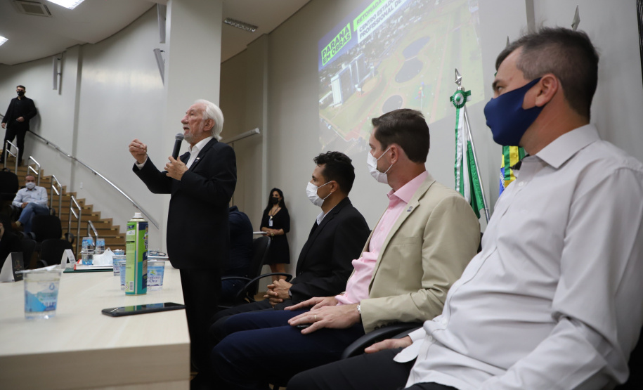 No aniversário de Medianeira, Estado anuncia retomada de obra do Centro de Educação Profissional
Foto: Ari Dias/AEN