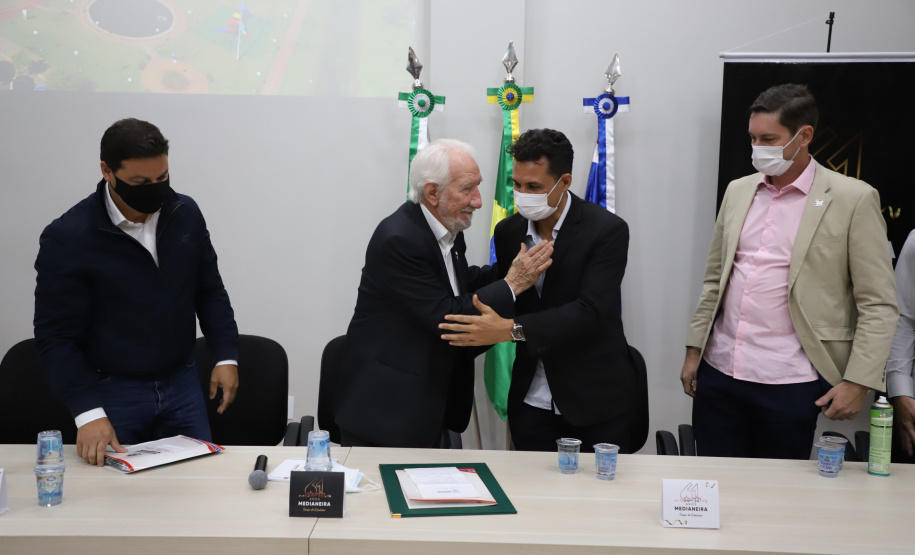 No aniversário de Medianeira, Estado anuncia retomada de obra do Centro de Educação Profissional
Foto: Ari Dias/AEN