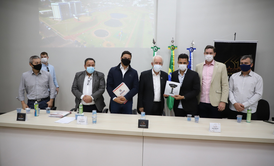 No aniversário de Medianeira, Estado anuncia retomada de obra do Centro de Educação Profissional
Foto: Ari Dias/AEN