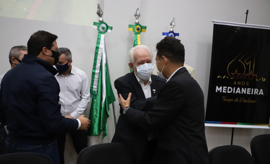 No aniversário de Medianeira, Estado anuncia retomada de obra do Centro de Educação Profissional
Foto: Ari Dias/AEN