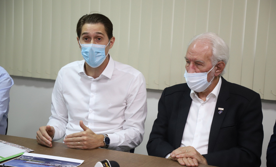 Darci Piana anuncia investimento de R$ 3,8 milhões em obras em Marechal Cândido RondonFoto: Ari Dias/AEN