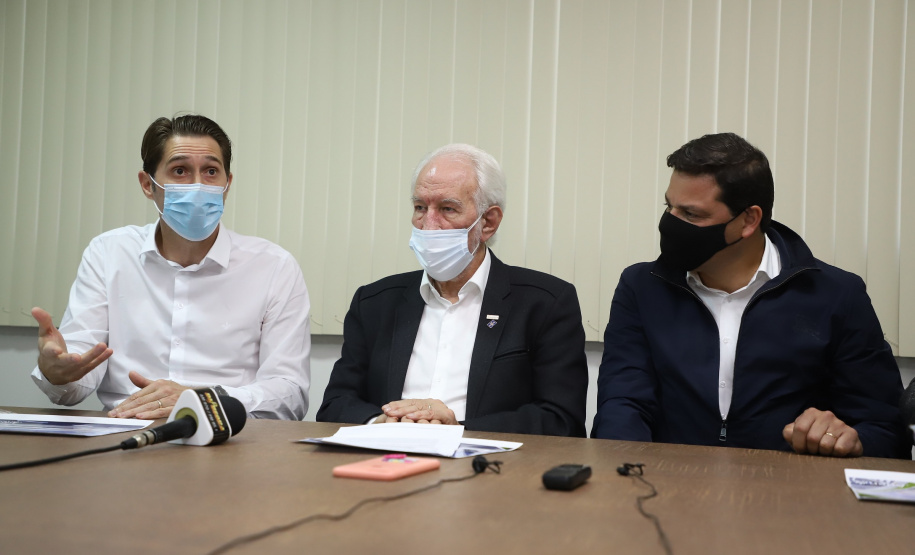 Darci Piana anuncia investimento de R$ 3,8 milhões em obras em Marechal Cândido RondonFoto: Ari Dias/AEN