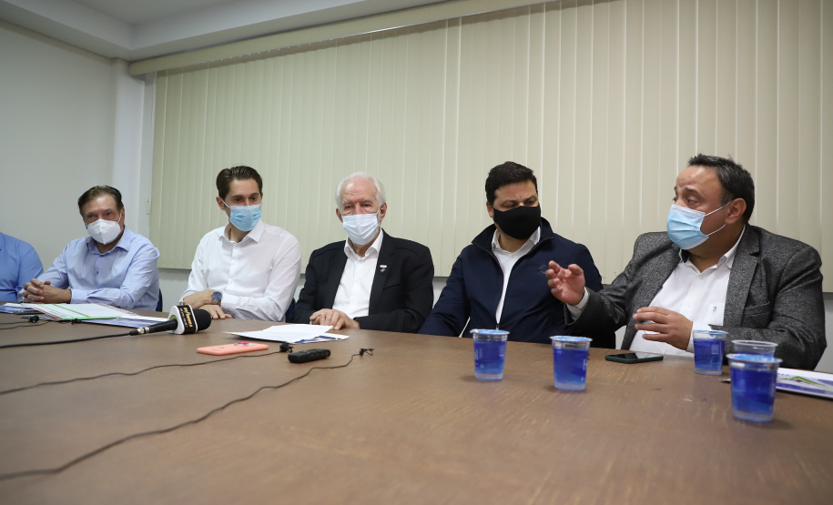 Darci Piana anuncia investimento de R$ 3,8 milhões em obras em Marechal Cândido RondonFoto: Ari Dias/AEN