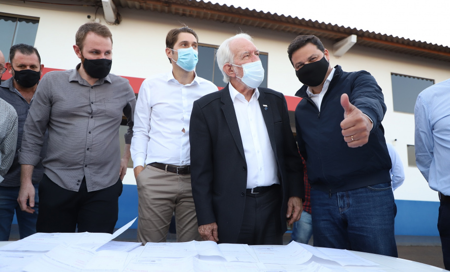 Darci Piana anuncia investimento de R$ 3,8 milhões em obras em Marechal Cândido RondonFoto: Ari Dias/AEN