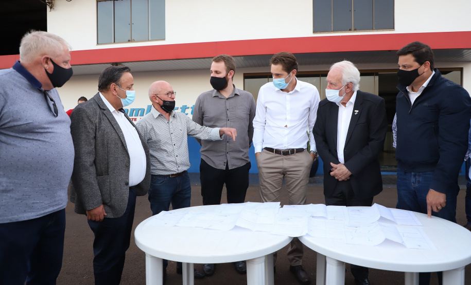 Darci Piana anuncia investimento de R$ 3,8 milhões em obras em Marechal Cândido RondonFoto: Ari Dias/AEN