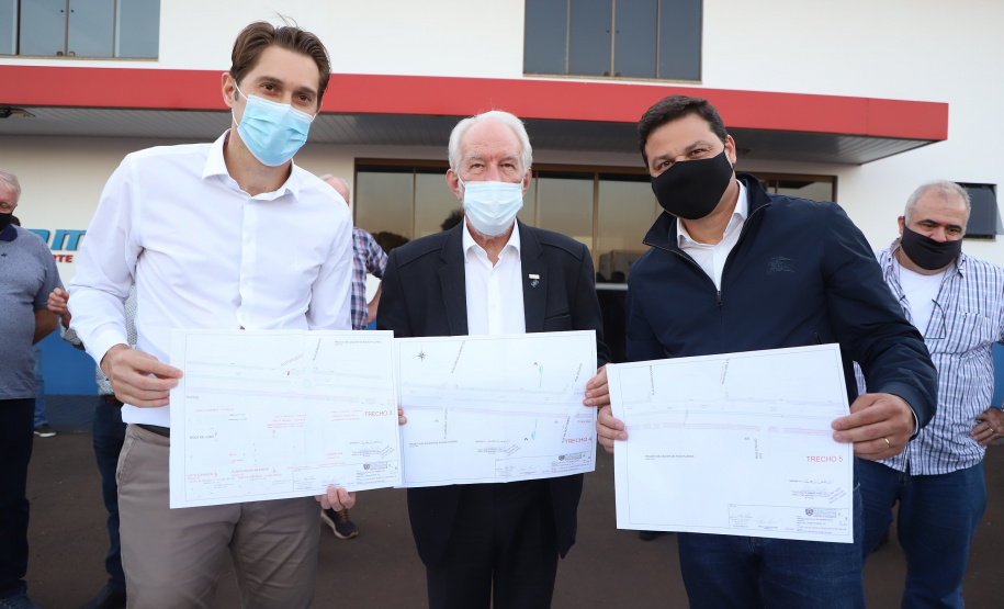 Darci Piana anuncia investimento de R$ 3,8 milhões em obras em Marechal Cândido RondonFoto: Ari Dias/AEN