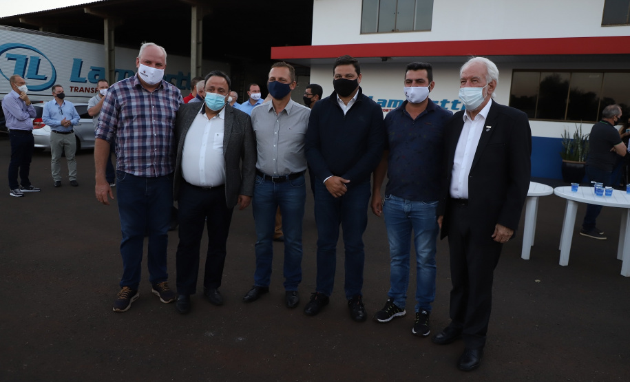 Darci Piana anuncia investimento de R$ 3,8 milhões em obras em Marechal Cândido RondonFoto: Ari Dias/AEN