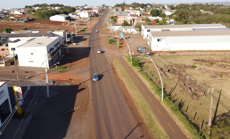 Liberação de recursos para a duplicação no prolongamento da Avenida Rio Grande do Sul, PR-495 em Marechal Cândido RondonFoto: Ari Dias/AEN