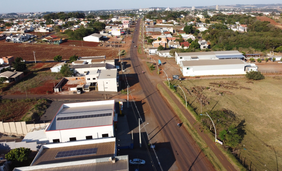 Liberação de recursos para a duplicação no prolongamento da Avenida Rio Grande do Sul, PR-495 em Marechal Cândido RondonFoto: Ari Dias/AEN